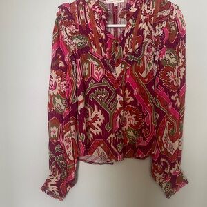Chic Multicolor Women's Blouse